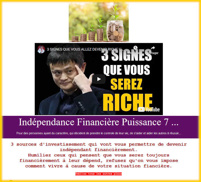 Indépendance Financière Puissance 7