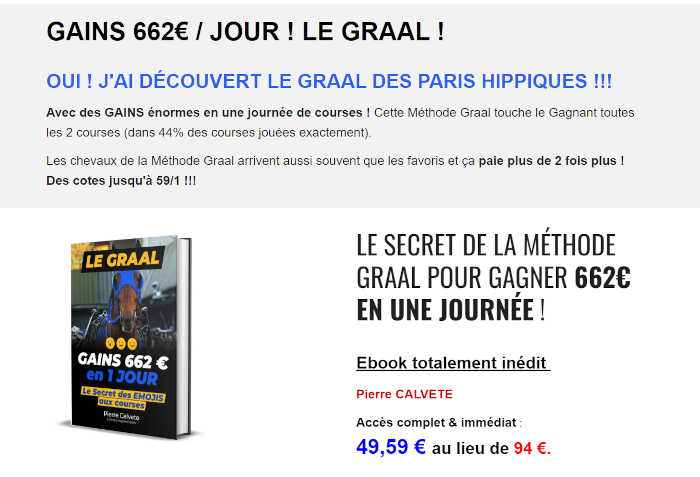 GAINS 662 EUROS / JOUR !!! LE GRAAL !!!