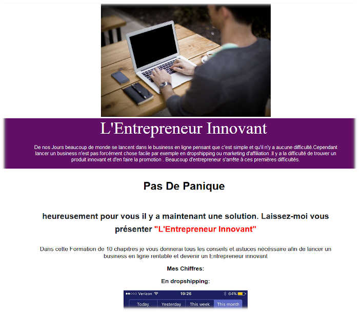 L'entrepreneur innovant 