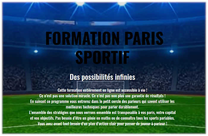 Formation Paris Sportifs