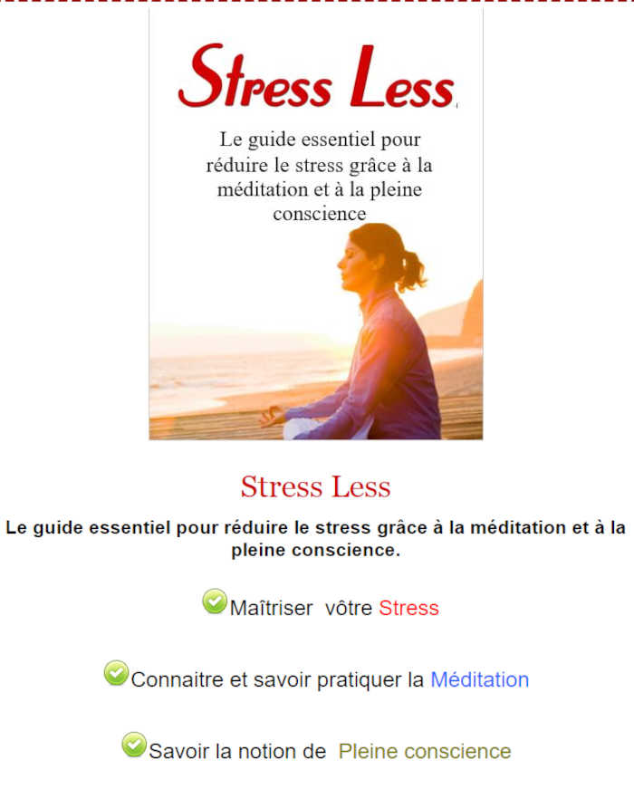Stress Less Ebook